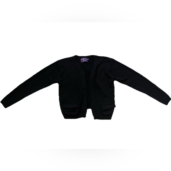 Ralph Lauren Purple Label Sweaters - Ralph Lauren Collection Purple Label | 100% Cashmere Cardigan Black
